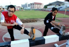 Laos Olympic Runners